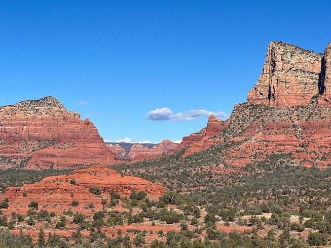 the red mountains of Sedona
