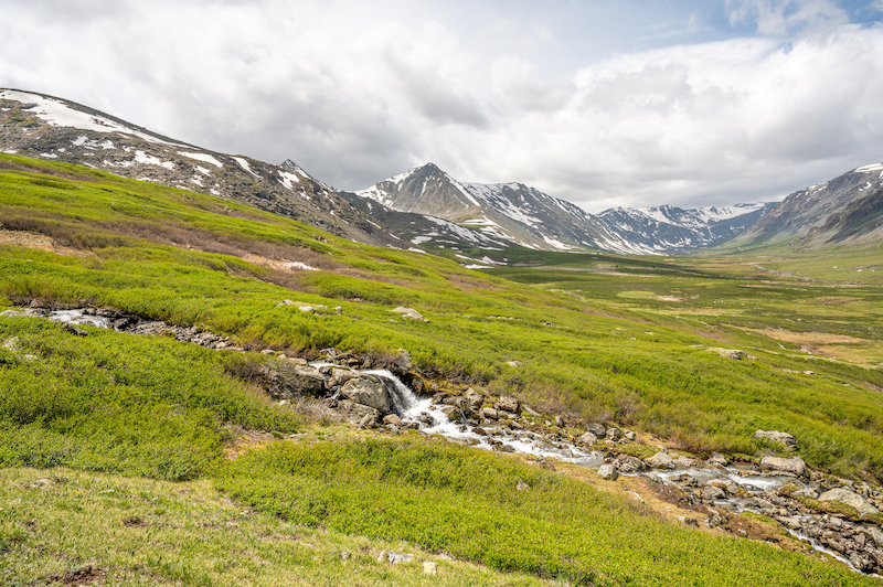 beautiful view in the Altai Mountains