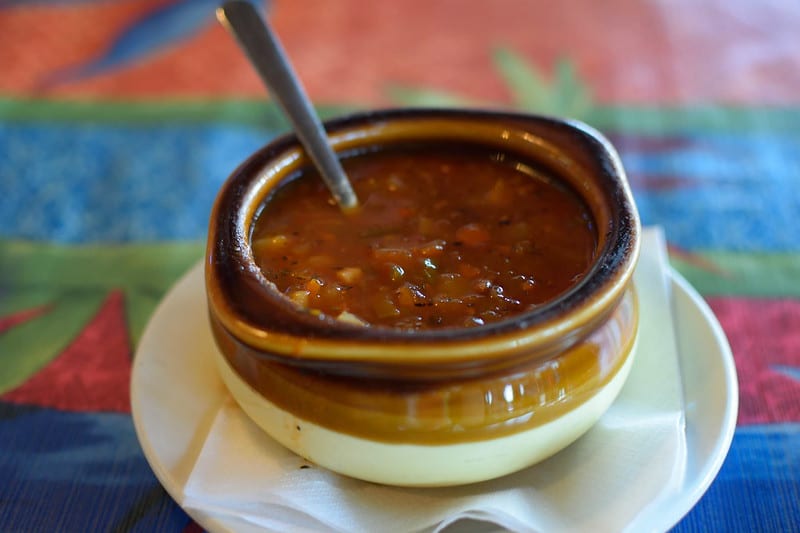 Bahamian conch chowder