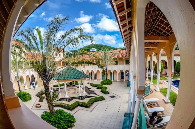 spa area at one of the best all-inclusive Caribbean wellness resorts, BodyHoliday Saint Lucia