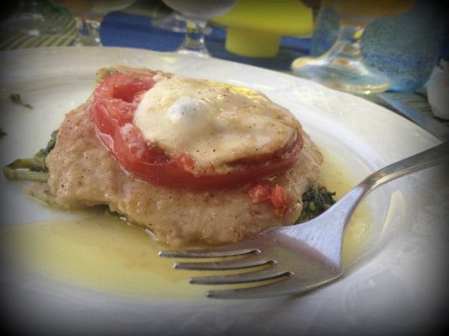 Scaloppine all Sorentina. Photo courtesy of Jessica Yeager.