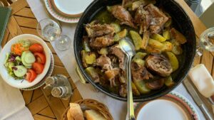 Croatian peka dish