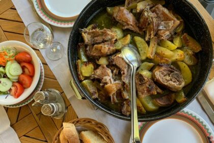 Croatian peka dish