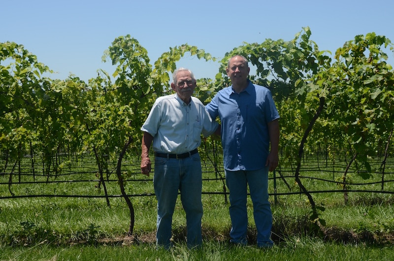 Robert and Jerry, father and son duo and winemakers of Robller