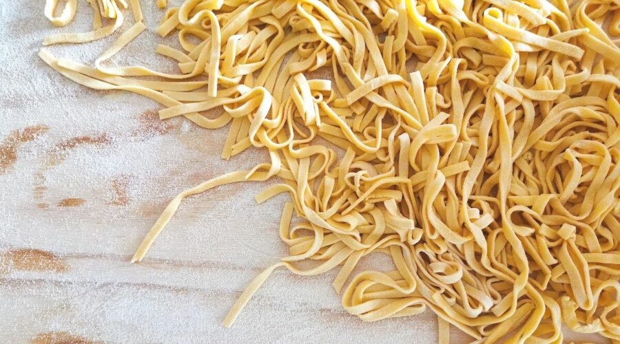 pasta in Bologna, Italy