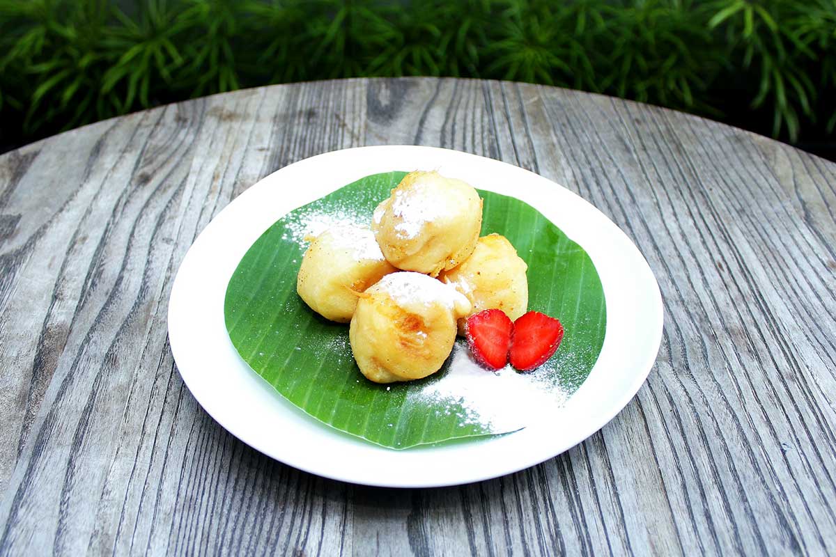 Indonesian Fried Cassava.