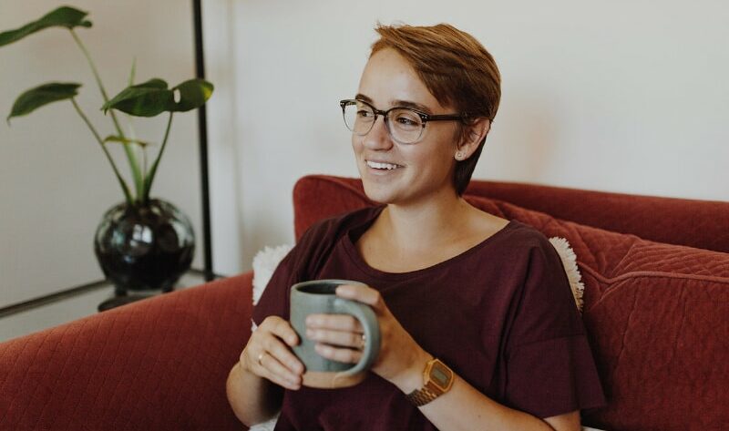 Gabi Kavanaugh female coffee roaster