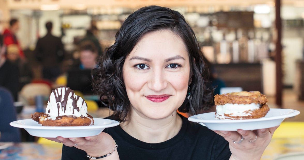 Areli Barrera de Grodski women owned coffee roasting business