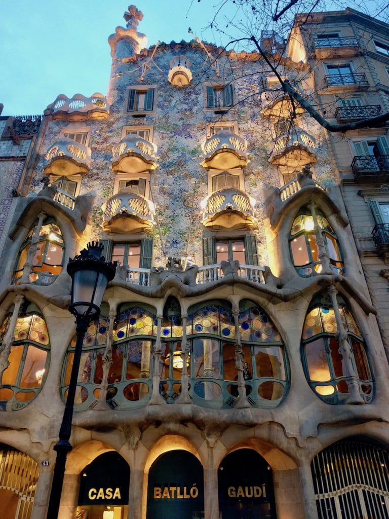 Gaudi masterpiece in Italy