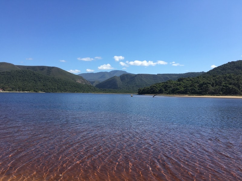 lagoon at Nature's Valley South Africa