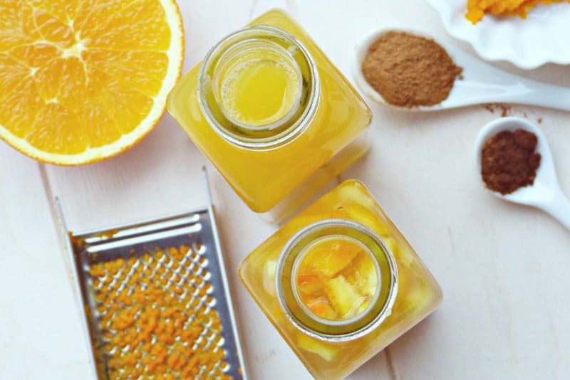 Fresh orange juice pairs well with typical Moroccan breakfast recipes