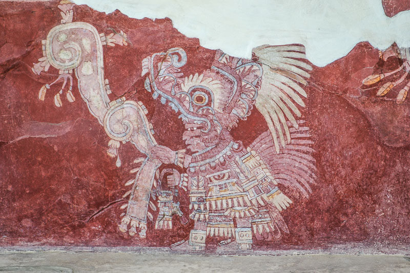 Pre-Hispanic Murals at the Pyramids of Teotihuacan