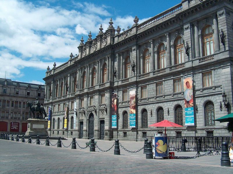 exterior of the National Museum of Art in Mexico City