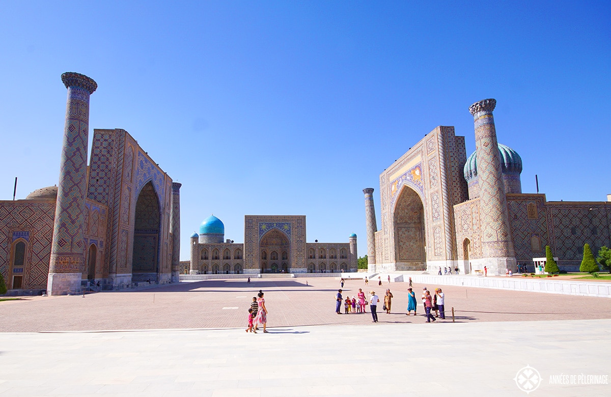 Islamic culture at the Registan Ensemble Uzbekistan