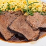 sauerbraten-spatzle-gravy