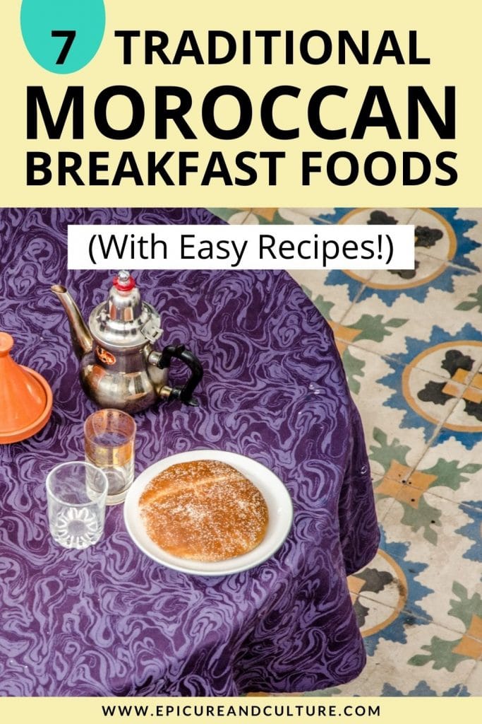 traditional Moroccan breakfast foods