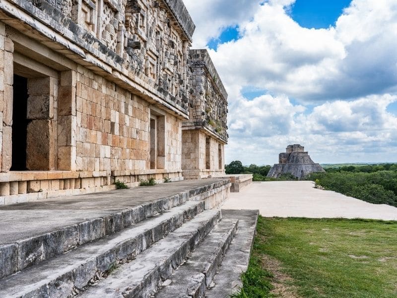 Visiting the Uxmal Mayan Ruins is one of the most important Mexico culture traditions