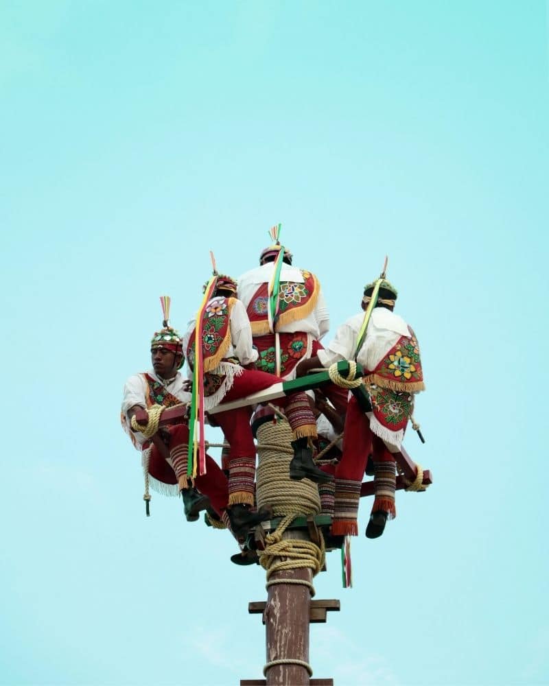 A Danza de los Voladores show is one of the top Mexico cultural attractions
