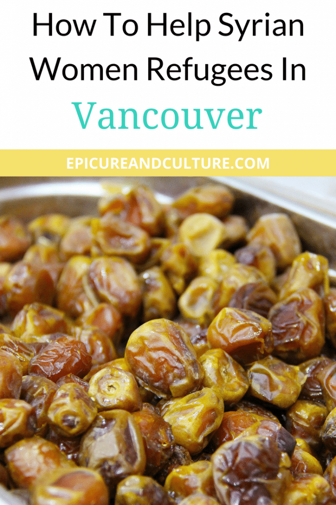 Want to help Syrian refugees in Canada? If you're in Vancouver, this dinner event series empowers Syrian women refugees by having them cook delicious Syrian food recipes for the community! #refugees #helprefugees #women