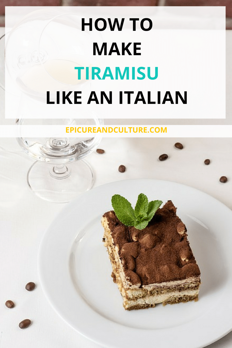 How to make tiramisu like an Italian
